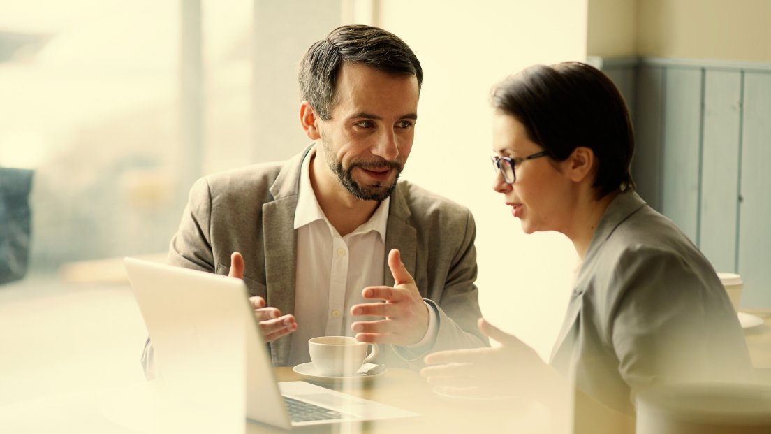 Zakelijk gesprek — Executive Search