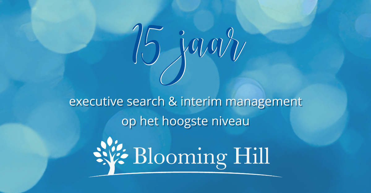 Blooming Hill 15 jaar